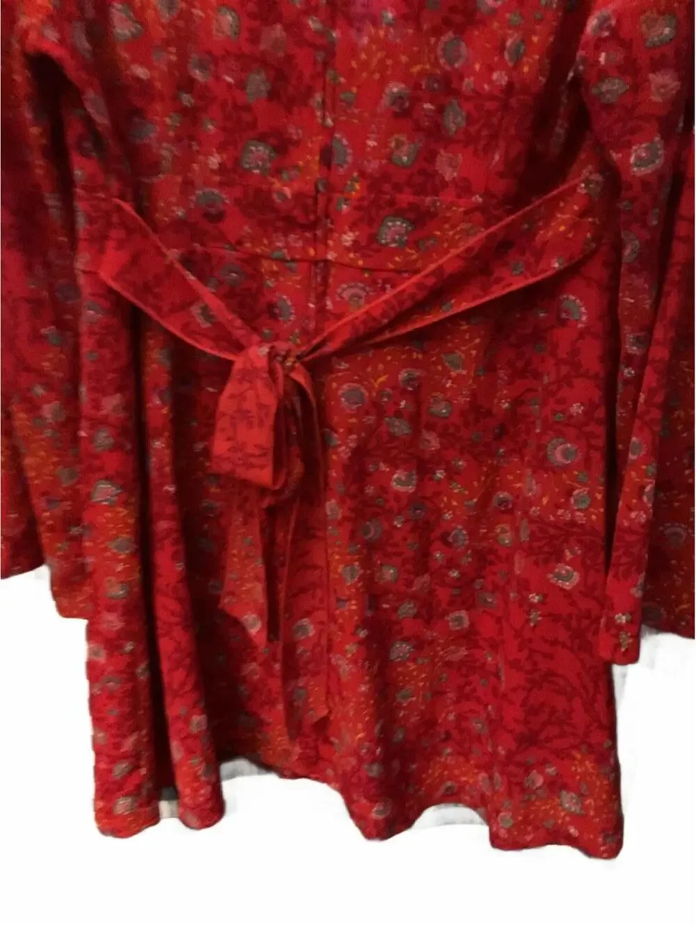 Emerald Sundae Y2K Floral Red Mini Dress Size XXL Special Occasion - Picture 11 of 11